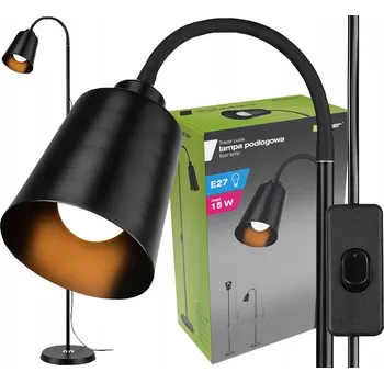 Stojací lampa Stojací lampa Tracer Lucia E27 15 W černá