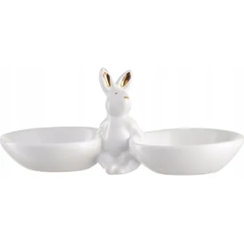 Velikonoční dekorace VILLA ITALIA Velikonoční zajíček s mističkami 23 cm BUNNY
