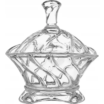 Cukřenka Villa Italia FABIO Cukřenka oválná skleněná 14 cm