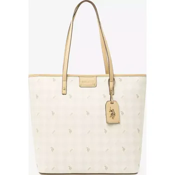 Kabelka U.S. Polo Assn. dámská kabelka DIAMOND mléčná