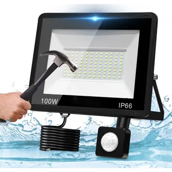 LED reflektor Smartled 100 W akumulátorový IP66 bílá neutrální 5000 K