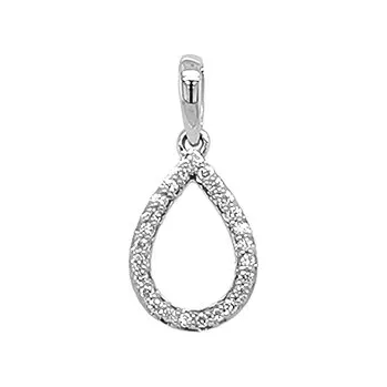 Přívěsek Zlatý Přívěsek s Diamanty 2050258