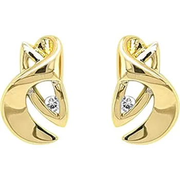 Náušnice Zlaté Náušnice s Diamanty 2020481