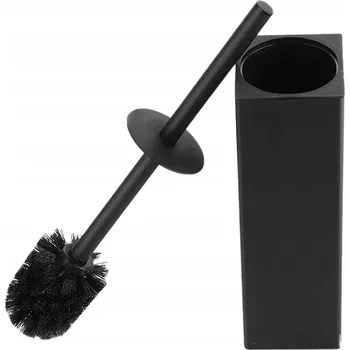 WC štětka WC ŠTĚTKA ČERNÁ LOFT VOLNĚ STOJÍCÍ UZAVŘENÁ STABILNÍ KOUPELNOVÁ