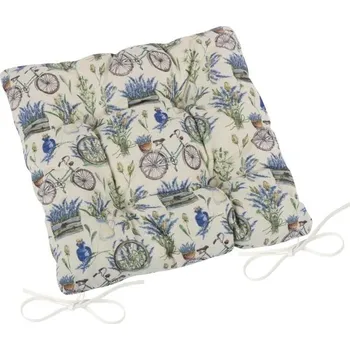 Podsedák Sedák DANA prošívaný Fialová BX9977 - 40x40 cm