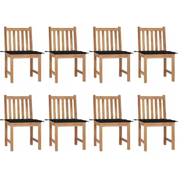 Zahradní židle VidaXL dřevěná hnědá