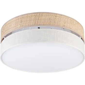 LED Stropní svítidlo SIRJA BOHO LED/36W/230V pr. 45 cm béžová/krémová