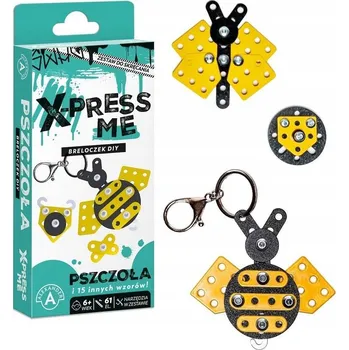 Přívěsek Alexander 2934 - X-PRESS ME - PŘÍVĚSEK NA KLÍČE DIY - VČELA - 61 dílků