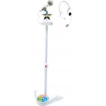 Hudební nástroj pro děti Profesionální Bluetooth Karaoke Sada s Hlavovým Mikrofonem a Světelnými Efe