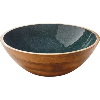 Zassenhaus MINERAL COAL Mísa na potraviny Ø 35 cm/12 cm mangové dřevo