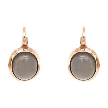 Náušnice Zlaté Náušnice s Quartzem 7121134