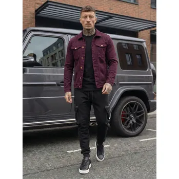 Černé pánské teplákové jogger kapsáče Bolf K17 - M