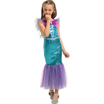 Kostým vel. M 110-120 cm, motiv mořská víla