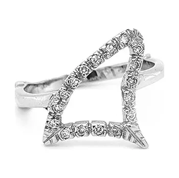 Prsten Zlatý Prsten s Diamanty 2010183