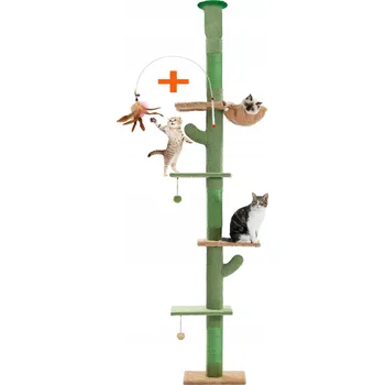 Stropní škrabadlo, vysoký škrabák, pelíšek, škrabací sloupek, věž Drapaczek do 60 cm