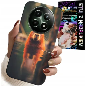 Pouzdro na mobilní telefon POUZDRO PRO REALME 12 5G - ROZTOMNÁ KAPYBARA , CAPIBARA, MNOHO