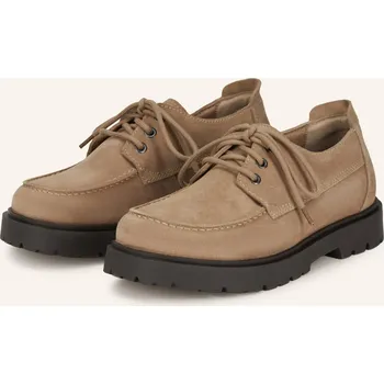 Dámská obuv Birkenstock Pouštní Boty Highwood Moc Lace, koňaková