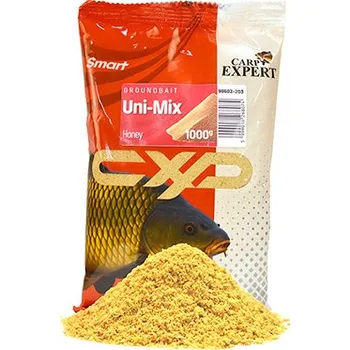 Návnadová surovina CARP EXPERT SMART GROUNDBAIT UNI-MIX 1 kg příchuť: Jahoda