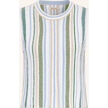 Barbour Dámský Pletený Top Josie, modrá / petrolejová / bílá, 38