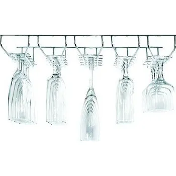 Pilová lišta Vodící lišty k zavěšení sklenic pětiřadé