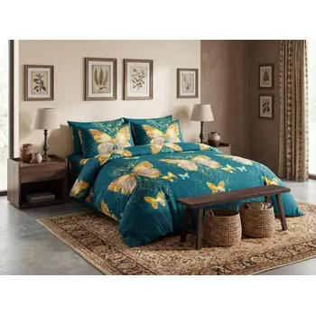 Povlečení Povlečení z mikrovlákna ZAFIRA modré Rozměr povlečení: 70 x 80 cm | 140 x 200 cm