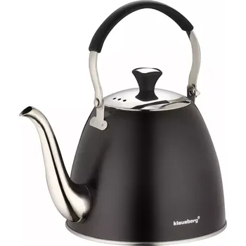 Konvice na čaj Klausberg KB-7570 1,1 l černá