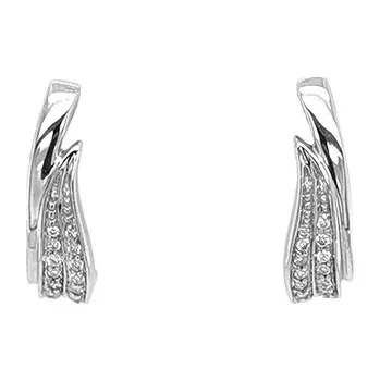 Náušnice Zlaté Náušnice s Diamanty 2020297