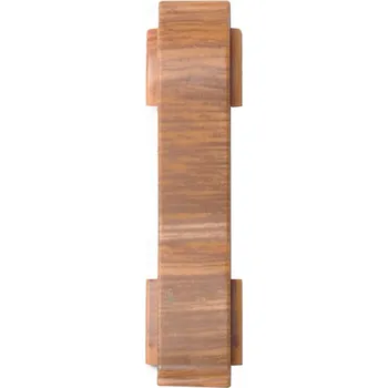 Podlahová lišta Spojka k soklové liště 62mm PVC DUB HERITAGE (Dubové dědictví)