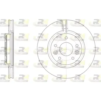 Brzdový kotouč ROADHOUSE Brzdový kotouč - 296 mm RDH 61581.10