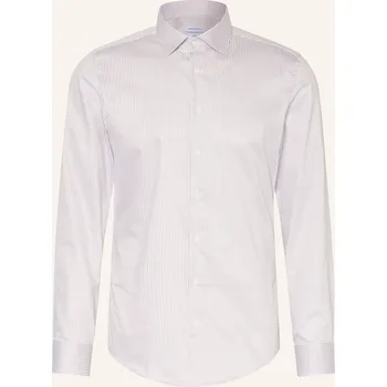 Pánská košile Seidensticker Pánská Košile Slim Fit, béžová / bílá, 40