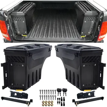 Střešní box Úložné boxy Volkswagen Amarok (2010+) - 2 ks