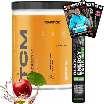 Kreatin Nowmax TRI CREATINE MALATE 500g JABLEČNÝ KREATIN SÍLA VYTRVALOST TRÉNINK