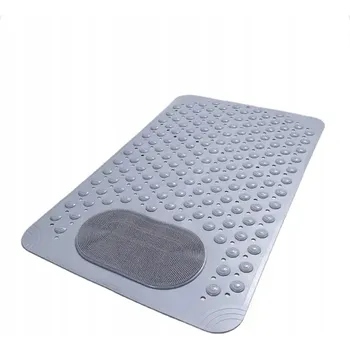 Protiskluzová podložka PROSTISKLUZOVÁ PODLOŽKA DO KOUPELNY POD SPRCHU DO VANY ŠEDÁ GUMOVÁ