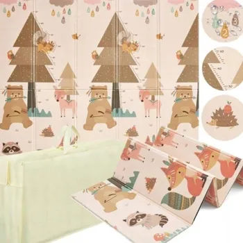 Obraz Pěnová podložka skládací XPE 150×200 cm – Koncert a Zvířecí les