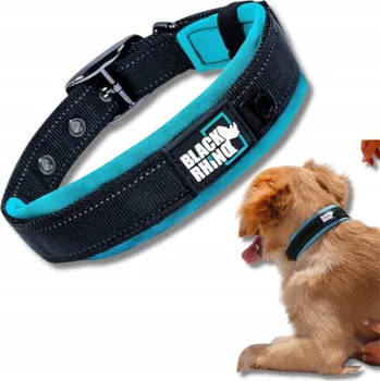 Obojek pro psa Obroza Dla Sredniego Psa Mocna Ultra Měkký Obojek pro Střední Psy, Nastavitelný a Reflexní