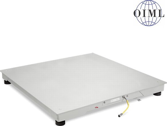 DINI ARGEO FLAI1500 nerezová podlahová váha do 1500kg, IP67, 1000x1000 mm (Vážní nerezová podlahová platforma navržena pro použití v agresivním prostředí. Váživost do 1500kg, IP67, bez indikátoru)