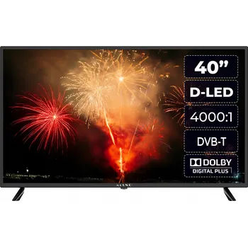 Televizor LED Televize Kiano KS40 40" Full HD černá