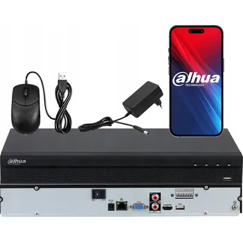 IP kamera IP rekordér NVR4204-4KS2/L 4 kanály DAHUA s aplikací