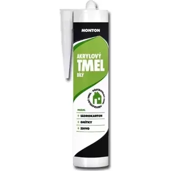 Tmel Akrylový tmel bílý, 480 g, Monton