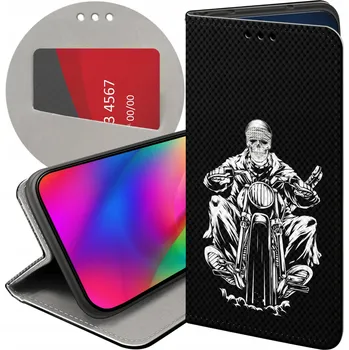 Pouzdro na mobilní telefon Flipové pouzdro Hello Case pro Xiaomi 13, bílé