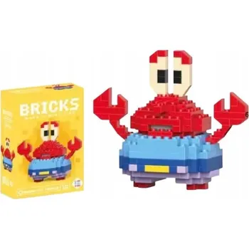 ostatní stavebnice Stavebnice s panem Krabem Krab Pohádka Spongebob Kreativní Sladký Dárek