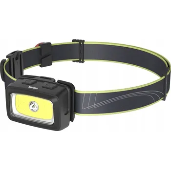 Čelovka HAMA ČELOVKA LED HL350 COB, VÝSTRAŽNÁ, 7 REŽIMŮ, IP44