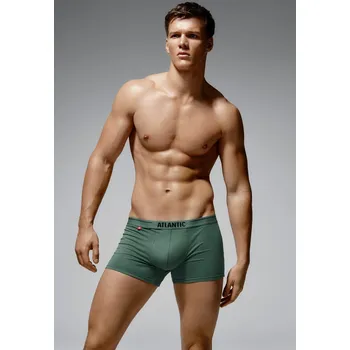 Boxerky Atlantic 3MH-011/26 A'3 S-2XL džínová-indigová-zelená M
