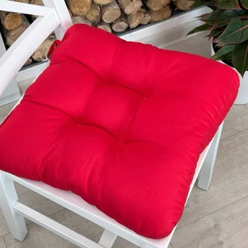 Podsedák Sedák na židli Červený Rozměr: 40x40
