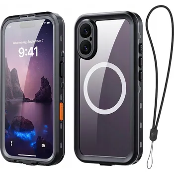 Pouzdro na mobilní telefon Voděodolný Pouzdro Alogy pro Apple iPhone 17 černý