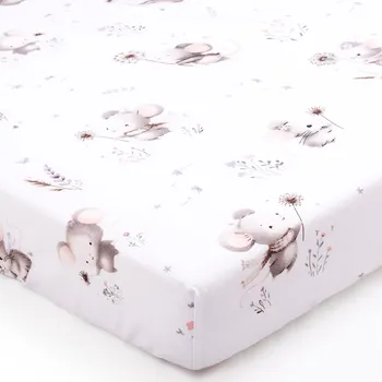 Prostěradlo PROSTĚRADLO S GUMOU Do Postýlky 140x70 BAVLNA