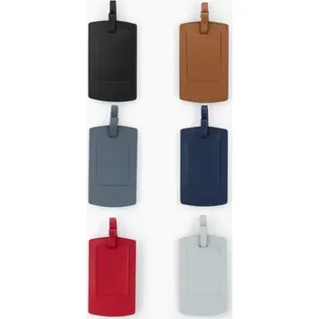 Příslušenství k zavazadlu PORSCHE DESIGN Leather Luggage Tag Roadster Trolley Visačka kožená na zavazadla pro barevnou personalizaci (Kožená visačka na zavazadla přizpůsobitelná a barevně sladěná s kufry, taškami a doplňky.)