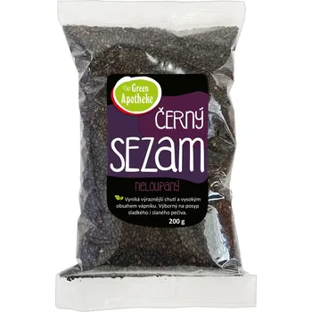 Green Apotheke Sezam černý neloupaný