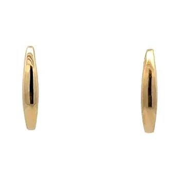 Náušnice Zlaté Kruhové Náušnice 7122587