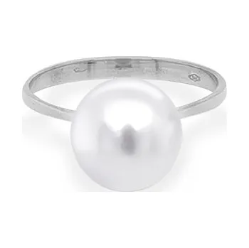Prsten Zlatý Prsten s Perlou 7130307